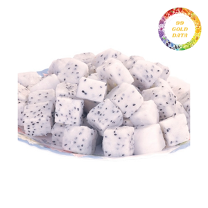 Ingrediente para Bebidas, Fruta del Dragón Congelada IQF, Fruta del Dragón Roja y Blanca en Cubos, Fruta Tropical en Cubos, Suministro a Granel - Product Image 4