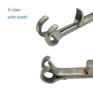 Juego de Retractores Quirúrgicos Manuales de Acero Inoxidable Autoajustables |   Retractor de Tejido con Mandíbula Dentada Ajustable, Reutilizable, Tamaño 2, para Clínica - Product Image 4