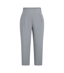 Pantalon de fitness respirant à séchage rapide pour femmes de haute qualité Logo personnalisé bas quantité minimale de commande mi-plat pour les activités intérieures décontractées en plein air été - Product Image 3