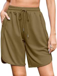 Shorts Deportivos de Verano para Mujer, Cintura Media, de Algodón, para Gimnasio y Correr, con Opciones de Logotipo Personalizado - Product Image 2