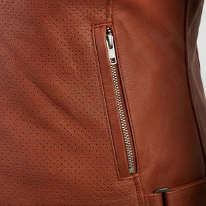 Veste de moto en cuir véritable pour homme de qualité supérieure, nouvelle arrivée, vestes de moto d'hiver, protections amovibles, personnalisables - Product Image 5