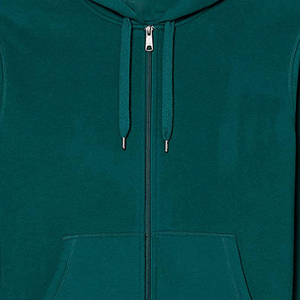 Sweat-shirt à capuche zippé à manches longues pour homme, coupe classique, en molleton 100% coton, délavé, motif imprimé color block tendance, ODM - Product Image 5