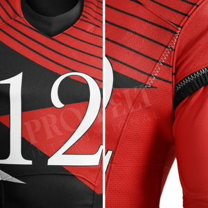 Uniformes de football américain de haute qualité à prix abordable, personnalisables avec le nom et le numéro de l'équipe, respirants et confortables, kits de football complets - Product Image 4