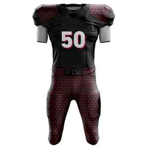 Diseña Tu Propio Uniforme de Fútbol Americano Personalizado, Hecho con el Mejor Material, Uniforme de Fútbol Americano Resistente, Ligero y Único - Product Image 2