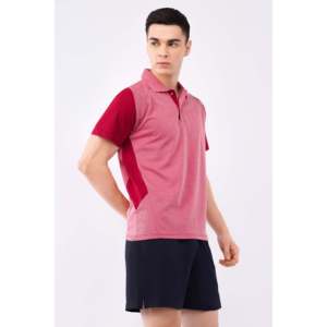 T-shirt à col polo STAG ICONIC Aero rouge ST-AR1 - Product Image 1