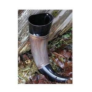 Jarra de Cerveza Hecha a Mano Estilo Vikingo de Cuerno de Búfalo Natural, Diseño Vintage en Forma de Campana - Oferta al por Mayor - Product Image 5