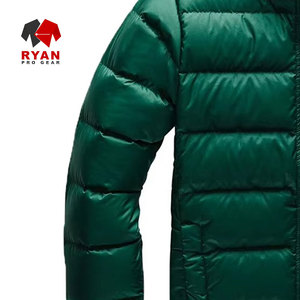 เสื้อแจ็คเก็ตพัฟเฟอร์คุณภาพสูงแบบสั่งทำพิเศษสำหรับผู้ชาย วัยรุ่น และเด็ก  ออกแบบสีและโลโก้ได้ตามต้องการ ป้องกันรอยยับ - Product Image 3