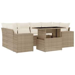 Set Divano da Giardino Beige - Product Image 2