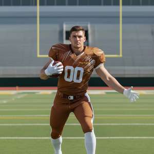 ชุดยูนิฟอร์มอเมริกันฟุตบอลแบบกำหนดเองได้ ผ้าโพลีเอสเตอร์ 100% ทนทาน สวมใส่สบาย พร้อมกราฟิกทีมแบบกำหนดเอง สไตล์ประสิทธิภาพสูง - Product Image 6