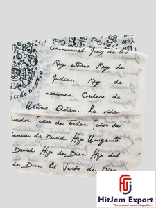 Fabricante de Bufandas Largas Personalizadas de Primera Calidad, Chal de Moda con Sensación de Seda, Envoltura para la Cabeza, Marca Privada OEM ODM, Fábrica Textil en India - Product Image 1