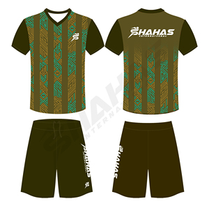 100% Polyester High Quality Football Uniforms For Soccer <b>Players</b> Custom Team Fashionable Soccer Uniform Set Breathable Printed - Product Image 1