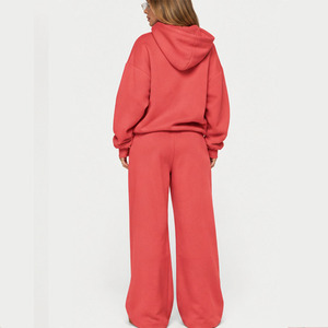 Conjunto Deportivo Personalizado para Mujer, Impresión en Pantalla, Poliéster/Algodón, Estilo Casual, Dos Piezas, Diseño Personalizado OEM, Ropa - Product Image 2