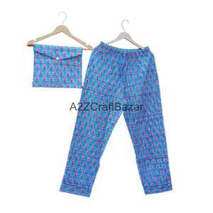 Conjunto de Pijama de Lujo con Estampado Floral para Mujer, Ropa de Dormir de Verano, Suave, Transpirable, Cómoda y Elegante - Product Image 3
