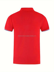 Gran oferta 100% Camiseta de algodón para hombre, logotipo personalizado, precio al por mayor, camiseta de manga corta para hombre, 2025 polos, polos para hombre - Product Image 5