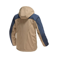 Chaqueta Softshell de Seguridad Unisex Personalizada, Impermeable, Cortavientos, Transpirable, con Capucha, para Invierno, con Diseño Estampado