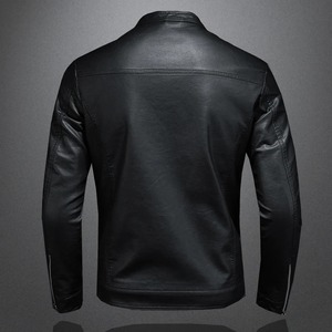 Genuine Leather <b>Jacket</b> in Stock <b>Men's</b> Classic <b>Trucker</b> <b>Jacket</b> Genuine Sheepskin Shirt Casual Smooth Lightweight Leather - Product Image 5
