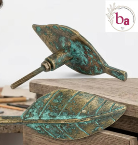 Pomo de Mueble Moderno con Diseño de Hoja Fundida y Detalles de Cuentas, Duradero y Ecológico, para Baño, Hogar, Oficina, Taller, Apartamento - Product Image 5