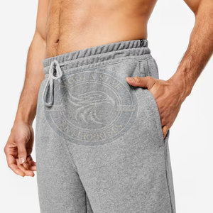Jogging pour hommes coupe moderne taille mi-haute pour usage décontracté, doublure polaire douce et résistante, tissu respirant à séchage rapide, taille ajustable - Product Image 4