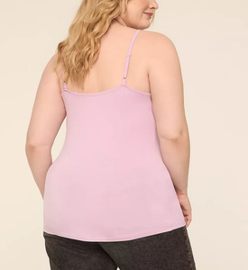 Custom Women's Casual Breathable Adjustable Sleeveless <b>V</b>-<b>Neck</b> Eco-Friendly Body-Skimming <b>Cami</b> Spaghetti Strap Tank <b>Tops</b> - Product Image 6