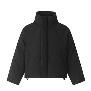 OEM Custom High Quality <b>Men's</b> Solid Color Winter Down <b>Jacket</b> Casual Street Simple <b>Warm</b> Puffer <b>Jacket</b> - Product Image 3