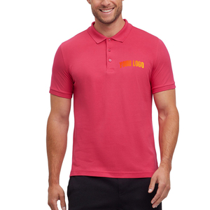 Chemises polo imprimées pour hommes en grande taille, vêtements décontractés, nouvelle conception tendance, logo personnalisé, couleur unie, respirantes - Product Image 1
