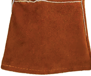 Garde B Cowhide Split Leather 9 oz Smooth Anti-cut Anti-Heat Breathable Flexible General Purpose Yellow Work Arc Welding <b>Gloves</b> - Product Image 3