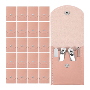 Best Quality <b>Manicure</b> Pedicure <b>Kits</b> with Precision Nail Clippers Nail File and Portable Leather Storage Case - Product Image 6