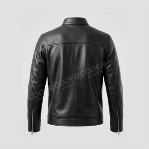 Blouson Bomber en Soie pour Homme, Design Moderne, Respirant, Vêtement d'Extérieur Hiver, Nouvelle Arrivée 2026, Veste en Cuir en Gros - Product Image 4