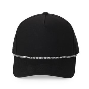 Gorra de béisbol de malla unisex resistente al agua con cierre a presión, proveedor mayorista - Product Image 1