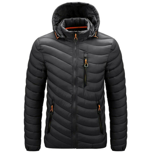 Vestes matelassées à capuche slim de qualité supérieure, design patchwork, pour hommes, femmes et enfants, mode hiver, Sialkot, Pakistan - Product Image 1