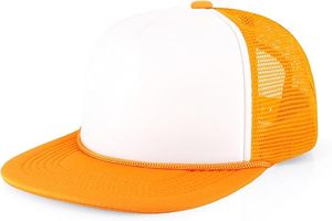 Gorra Trucker de Lona Azul Personalizada al por Mayor, Unisex, Ajustable, de 6 Paneles, Casual, Transpirable, Gorras Trucker Personalizadas - Product Image 5