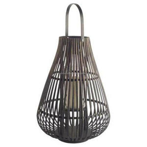 Bougeoir pilier en métal avec poignée enduit de noir nouvelle lanterne design exquise filaire en fer de qualité élégante pour jardin et balcon - Product Image 4