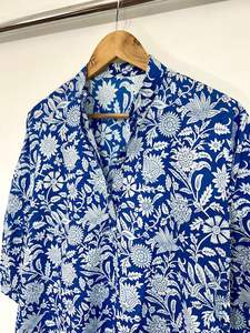 Vestido Kaftan Floral de Algodón Hecho a Mano: Ropa de Verano Estilo Boho - Product Image 2