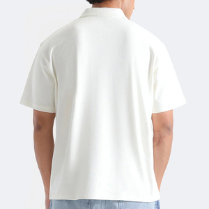 Polos Homme Tricotés Élégants Coupe Slim Été 2025, Polos Homme Grande Taille Hauts Tricotés Mode, Polos à Manches Courtes à Revers - Product Image 3