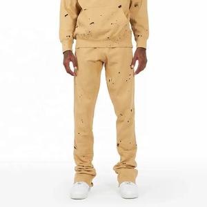 Ensemble sweat-shirt et pantalon de survêtement personnalisé 2026, 2 pièces, 100% coton, molleton français, ensemble de survêtement pour hommes, sweat-shirt ample et ample - Product Image 2