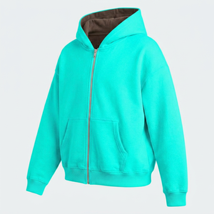 Sudaderas con Cremallera para Hombre, Sudadera Informal Premium con Logotipo Personalizado, Servicio OEM, Soporte de Proveedor Mayorista Global, Más Vendidas - Product Image 2