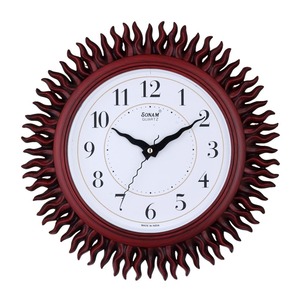 นาฬิกาแขวนผนังขายดี ดีไซน์โบราณ เงียบ ใช้แบตเตอรี่ ควอตซ์ เหมาะสำหรับตกแต่งบ้าน ห้องนั่งเล่น มีราคาส่งออก - Product Image 2