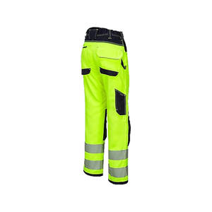 Chemises de travail de sécurité pour hommes en microfibre softshell imperméables, respirantes, anti-acide et réfléchissantes haute visibilité - Product Image 6