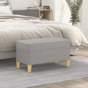 27.6 grigio chiaro "x 13.8" x 16.1 "tessuto da banco per mobili da soggiorno - Product Image 1