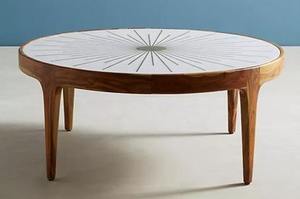 Table basse décorative de designer avec incrustations, idéale pour la maison, l'hôtel ou les bureaux, disponible au prix d'usine – Offre spéciale - Product Image 4