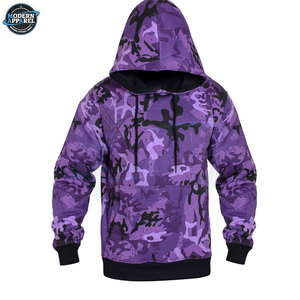 Sudadera con Capucha de Camuflaje, Hecha a Medida, Transpirable, de Algodón Mezclado, Servicio OEM, Hecha en Pakistán, Producto de Moda - Product Image 4