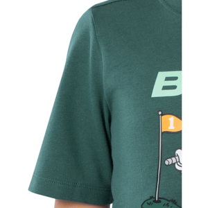เสื้อยืดคอกลมแขนสั้นพิมพ์ลายกราฟิกสำหรับเด็กผู้ชาย ผ้าฝ้าย 100% 160 GSM รับผลิตตามสั่ง OEM พร้อมสกรีนโลโก้แบรนด์ ขายส่งโดยตรง ไซส์ 4-18 - Product Image 6