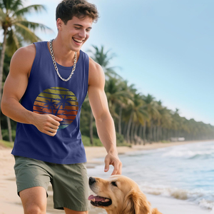 เสื้อกล้ามกีฬาผู้ชาย แขนกุด สำหรับออกกำลังกาย ฟิตเนส วิ่ง ระบายอากาศ แห้งเร็ว ทนทาน คุณภาพสูง - Product Image 4