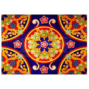 Mosaïque murale en verre découpé à la main, colorée, écologique, résistante à l'eau, revêtement mural artistique pour intérieur, 10 mm, villa, hôtel, résidence - Product Image 5