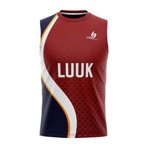 เสื้อฝึกซ้อมฟุตบอลแบบธง 7 คน 7 ต่อ 7 สำหรับผู้ชายไซส์ใหญ่ ยี่ห้อ LUUK International OEM ODM ระบายอากาศได้ดี ป้องกันแบคทีเรีย แห้งเร็ว ขายดี - Product Image 4