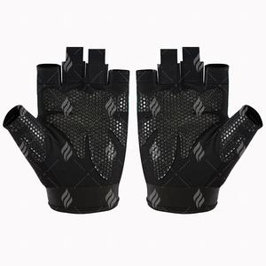 Gants d'entraînement de fitness de qualité supérieure pour la musculation en salle de sport avec tissu absorbant la transpiration et fermeture sécurisée du poignet - Product Image 5