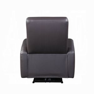 เก้าอี้เอนหนังสีน้ำตาลมีพนักพิงหุ้มสบาย - Product Image 6