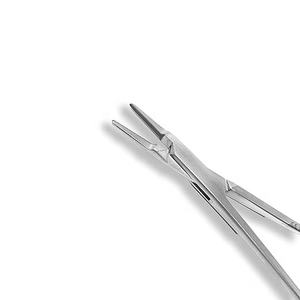 TC Ryder Premium Grade 6-Inch Micro Needle/Suture Holder Driver <b>Tungsten</b> <b>Carbide</b> Inserts Gold <b>Rings</b> Steel Instrument - Product Image 2