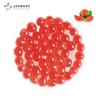 2026 Taiwan Leamaxx Sour Bursting Boba con Sabor a Sandía, Agridulce, Botella de 3.2kg, Ingredientes para Bubble Tea, Konjac Bursting Juicy