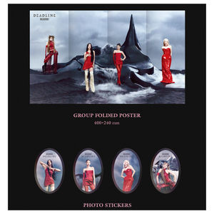 BLACKPINK 3er MINI ÁLBUM [DEADLINE] Versión BLACK Libro Electrónico K-Pop (CD) con Materiales de Papel y Plástico Idioma Coreano - Product Image 5